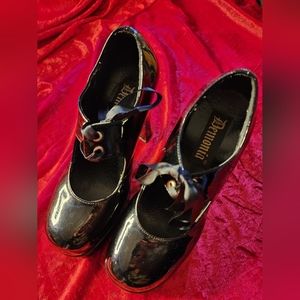 DEMONIA Crypto 8 Baby Doll Patent Heels. Vintage. GOTH